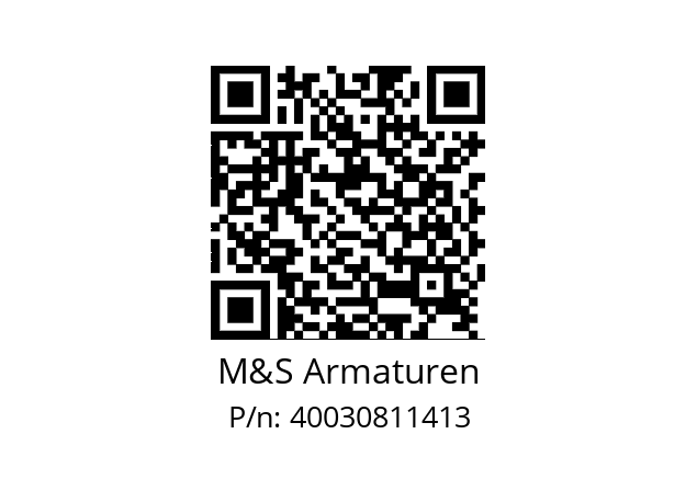   M&S Armaturen 40030811413