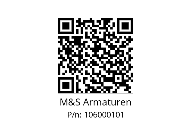   M&S Armaturen 106000101