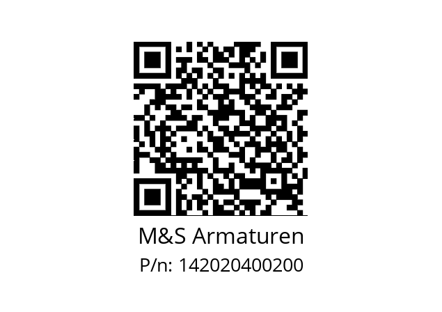   M&S Armaturen 142020400200