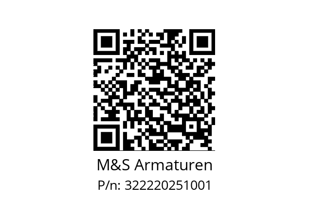   M&S Armaturen 322220251001