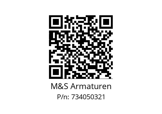   M&S Armaturen 734050321