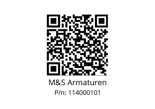   M&S Armaturen 114000101