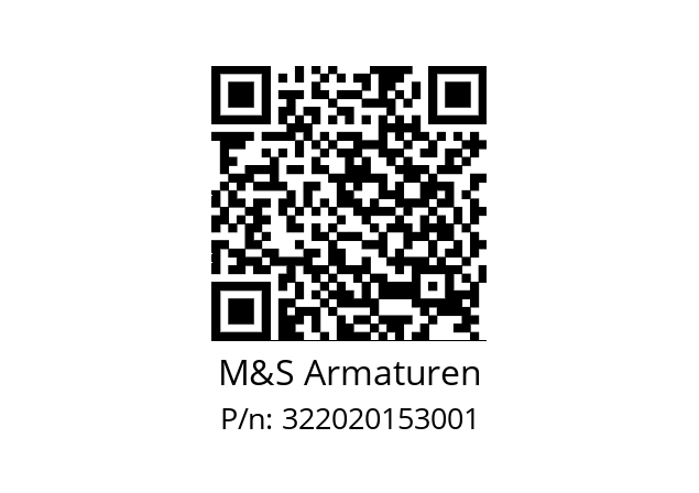   M&S Armaturen 322020153001