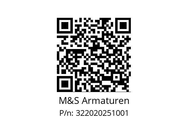   M&S Armaturen 322020251001