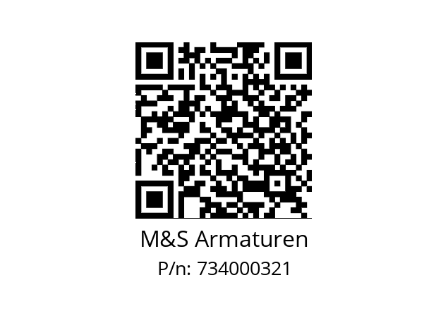   M&S Armaturen 734000321