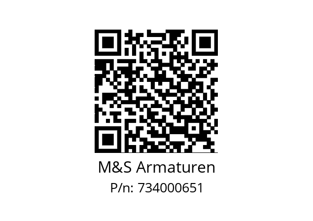   M&S Armaturen 734000651