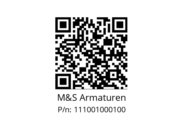   M&S Armaturen 111001000100