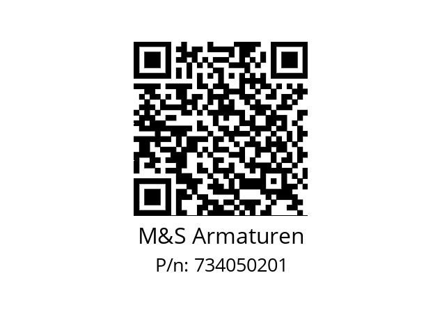   M&S Armaturen 734050201