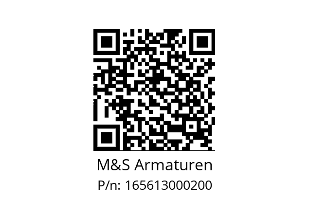   M&S Armaturen 165613000200