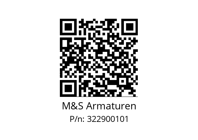   M&S Armaturen 322900101