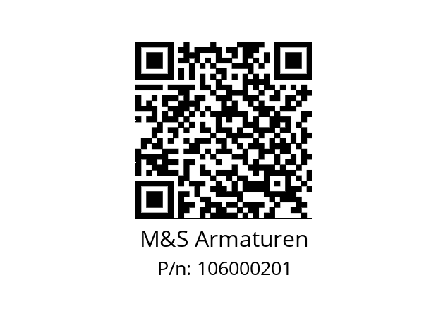   M&S Armaturen 106000201