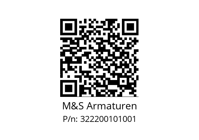   M&S Armaturen 322200101001