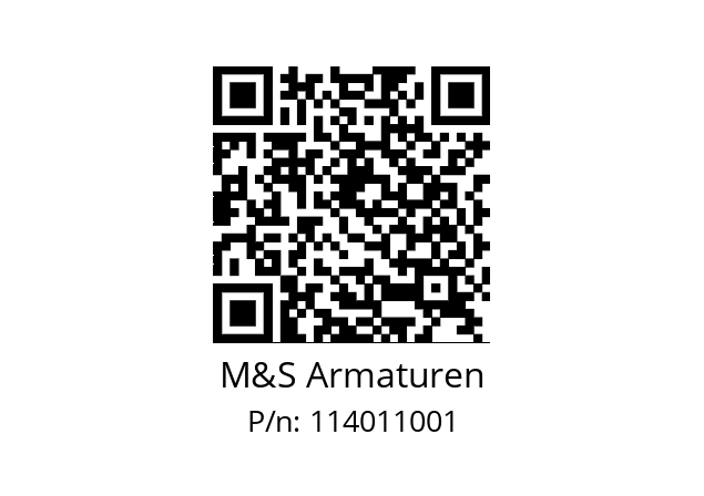   M&S Armaturen 114011001