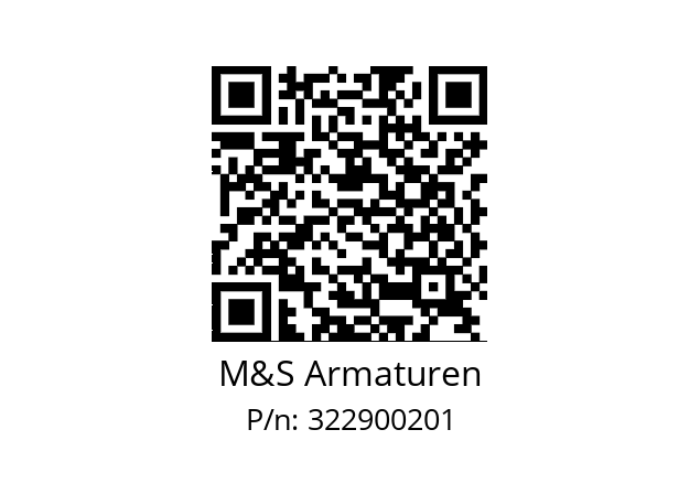   M&S Armaturen 322900201