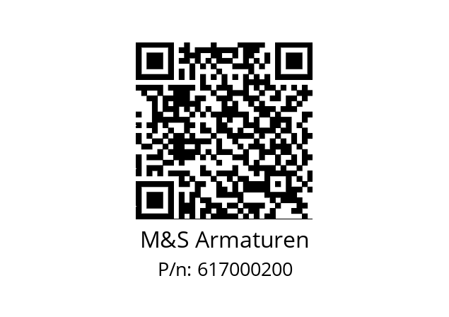   M&S Armaturen 617000200