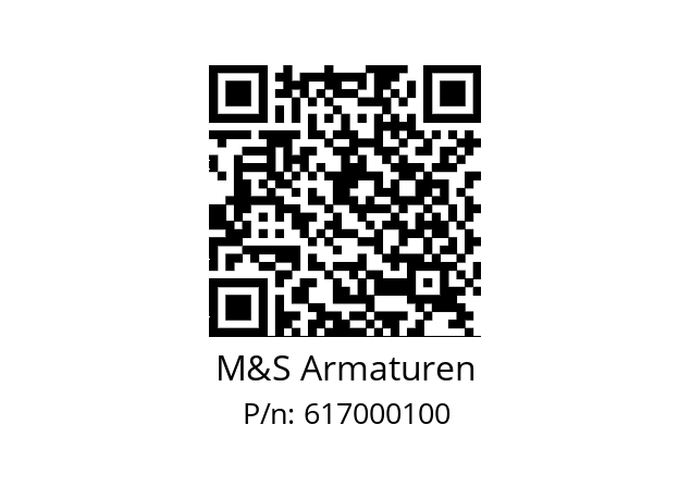   M&S Armaturen 617000100