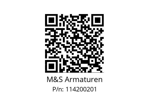   M&S Armaturen 114200201