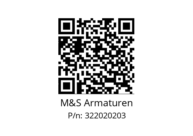   M&S Armaturen 322020203