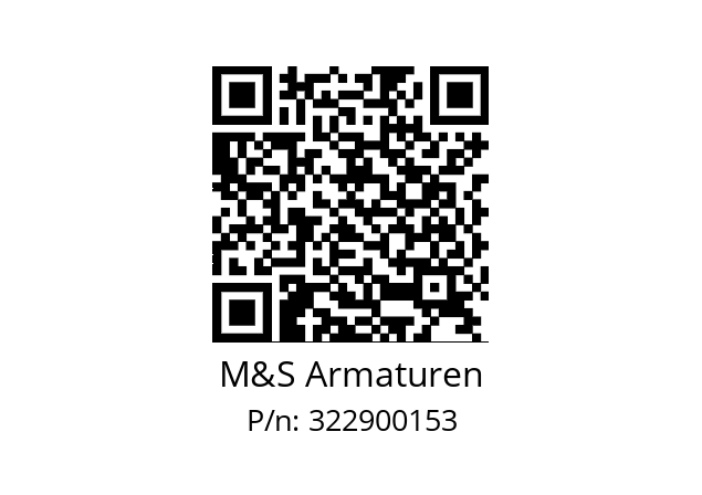   M&S Armaturen 322900153