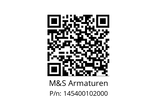   M&S Armaturen 145400102000