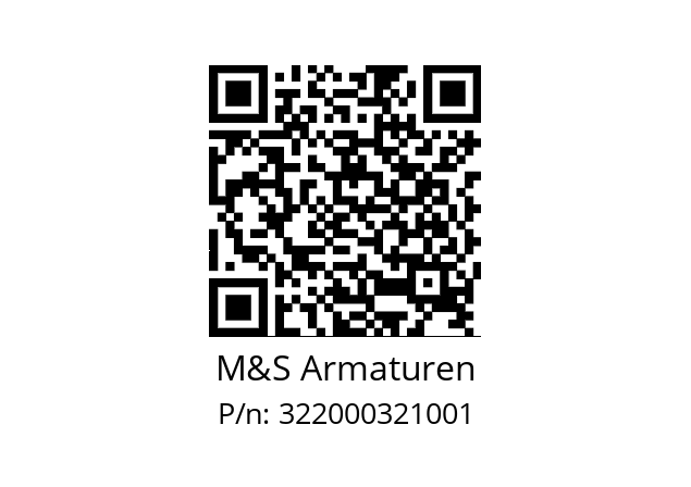   M&S Armaturen 322000321001