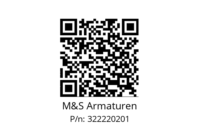   M&S Armaturen 322220201