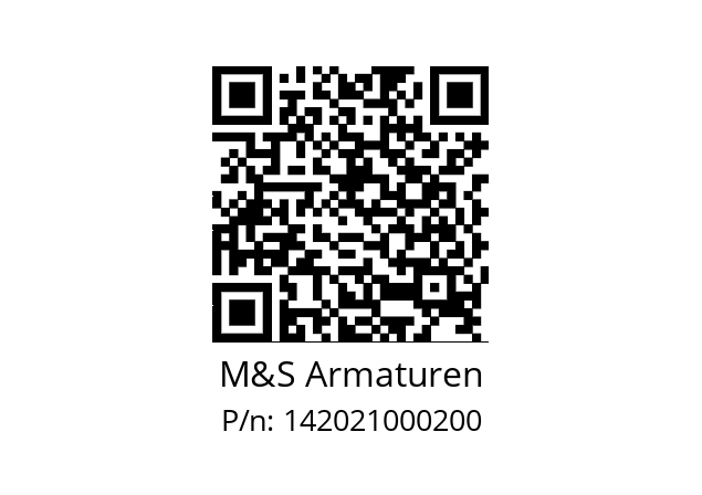   M&S Armaturen 142021000200