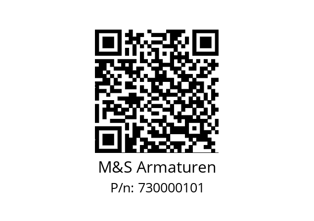   M&S Armaturen 730000101