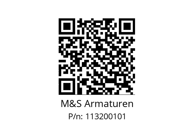   M&S Armaturen 113200101