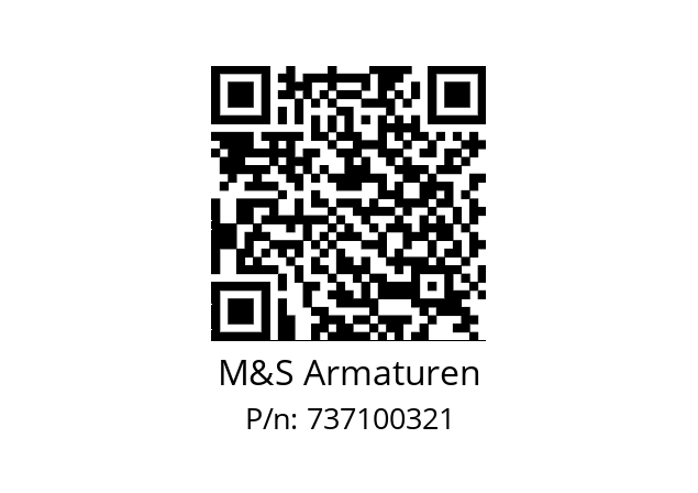   M&S Armaturen 737100321