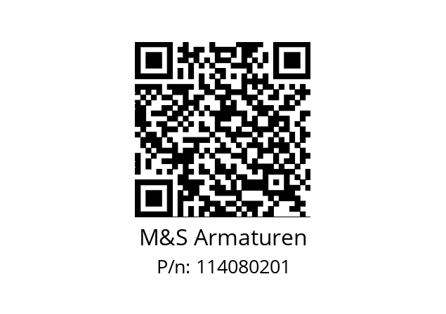   M&S Armaturen 114080201