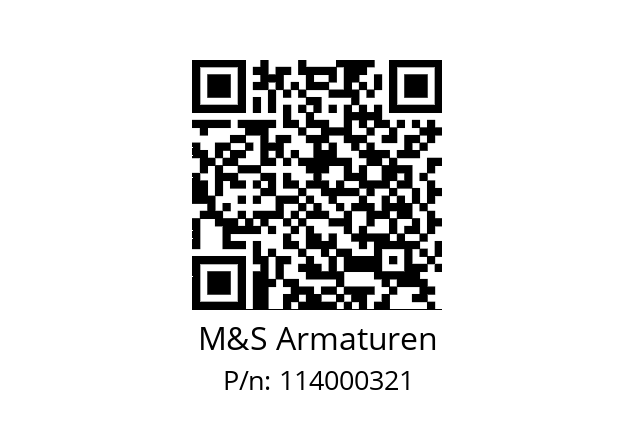   M&S Armaturen 114000321