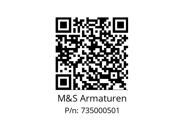   M&S Armaturen 735000501