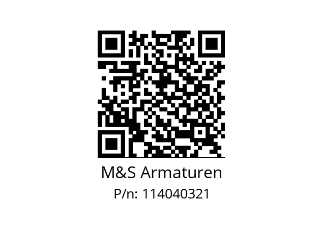   M&S Armaturen 114040321