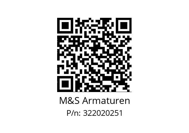   M&S Armaturen 322020251