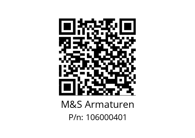   M&S Armaturen 106000401