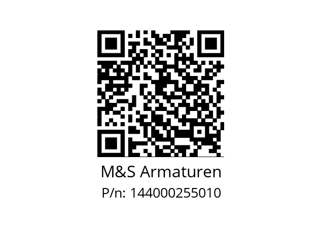   M&S Armaturen 144000255010