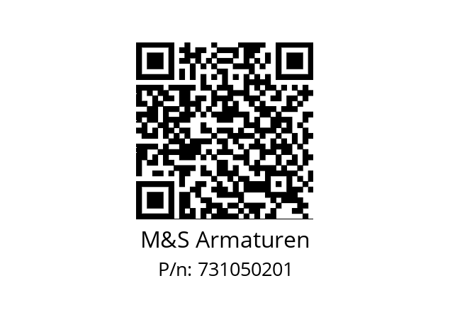   M&S Armaturen 731050201