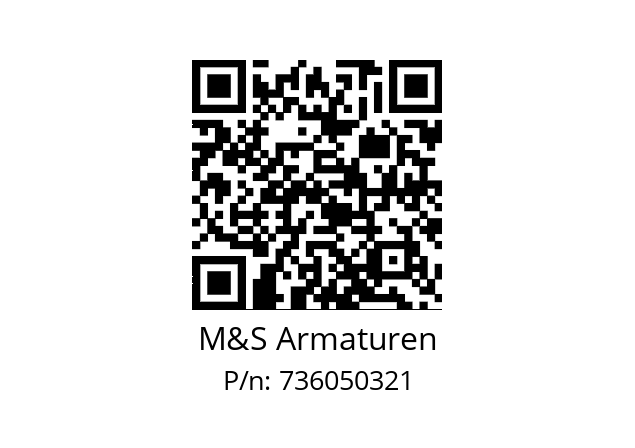   M&S Armaturen 736050321