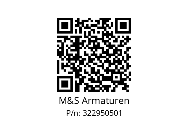   M&S Armaturen 322950501