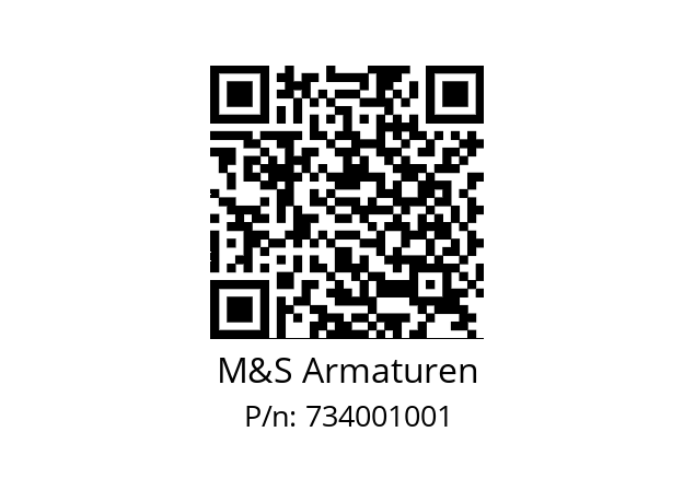   M&S Armaturen 734001001