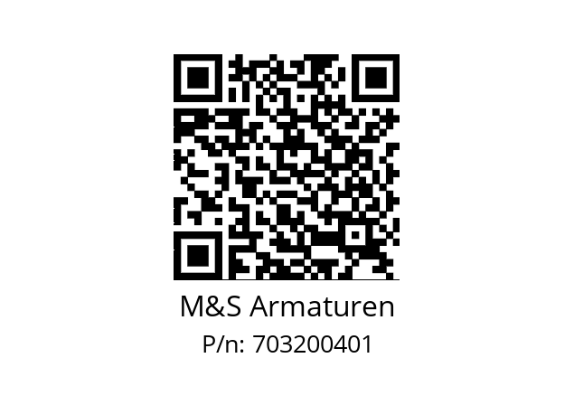   M&S Armaturen 703200401