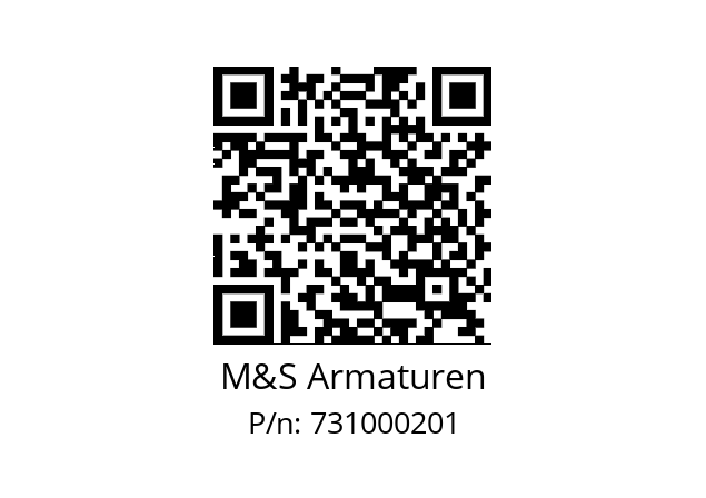   M&S Armaturen 731000201