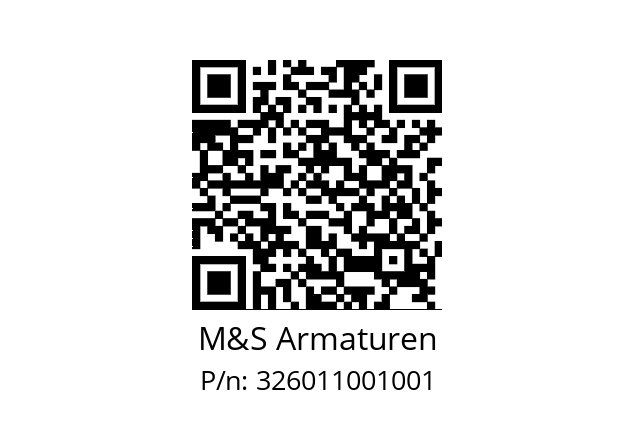   M&S Armaturen 326011001001