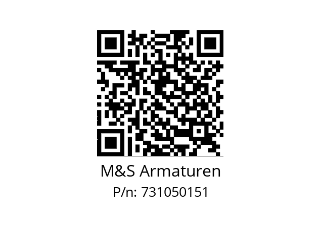   M&S Armaturen 731050151