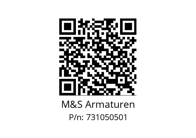   M&S Armaturen 731050501