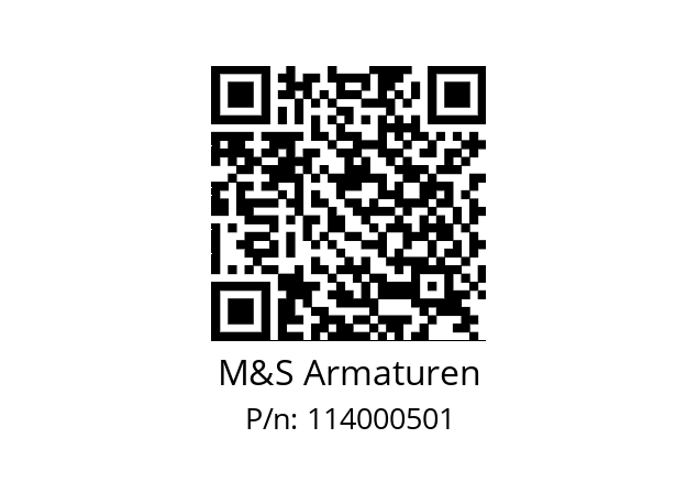   M&S Armaturen 114000501