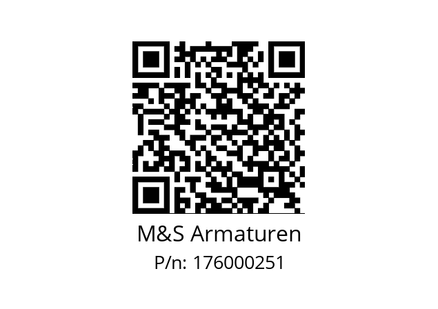   M&S Armaturen 176000251