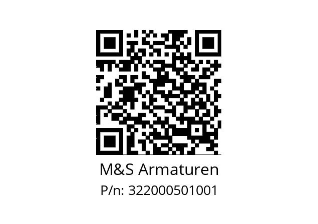   M&S Armaturen 322000501001