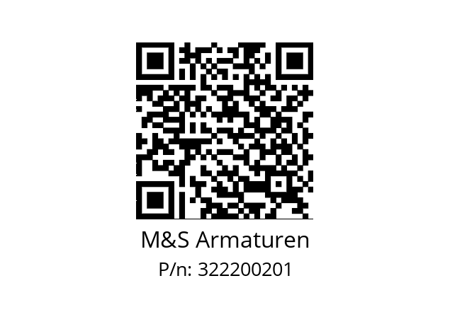   M&S Armaturen 322200201